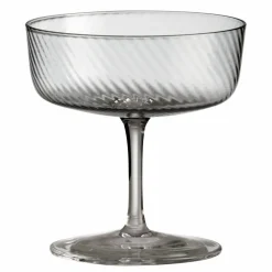 RAW Unique Swirl champagneglass 25 cl, grå