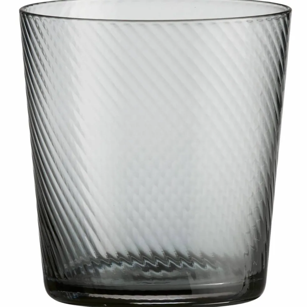 RAW Unique Swirl vannglass 30 cl, grønn