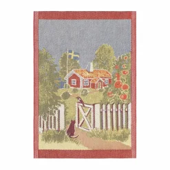 Rødbete kjøkkenhåndkle 35 × 50 cm