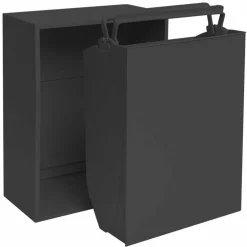 Recycling Box 12 liter, ash rose