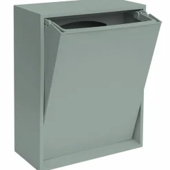 Recycling Box 12 liter, oak green