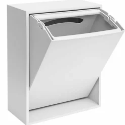 Recycling Box 12 liter, oak green