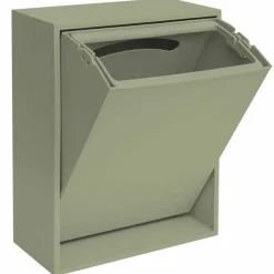 Recycling Box 12 liter, oak green