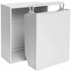 Recycling Box 12 liter, silver cloud grey