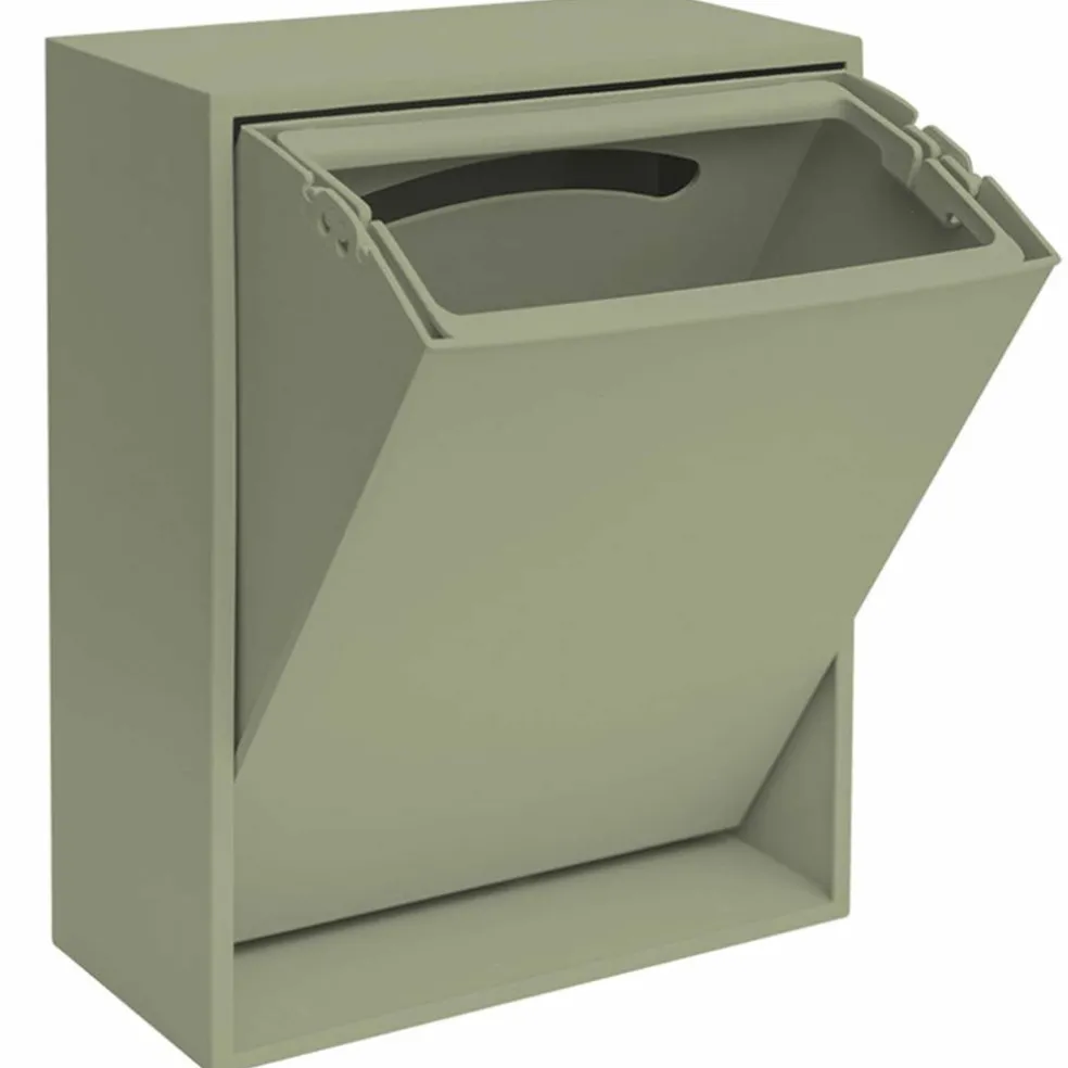 Recycling Box 12 liter, silver cloud grey