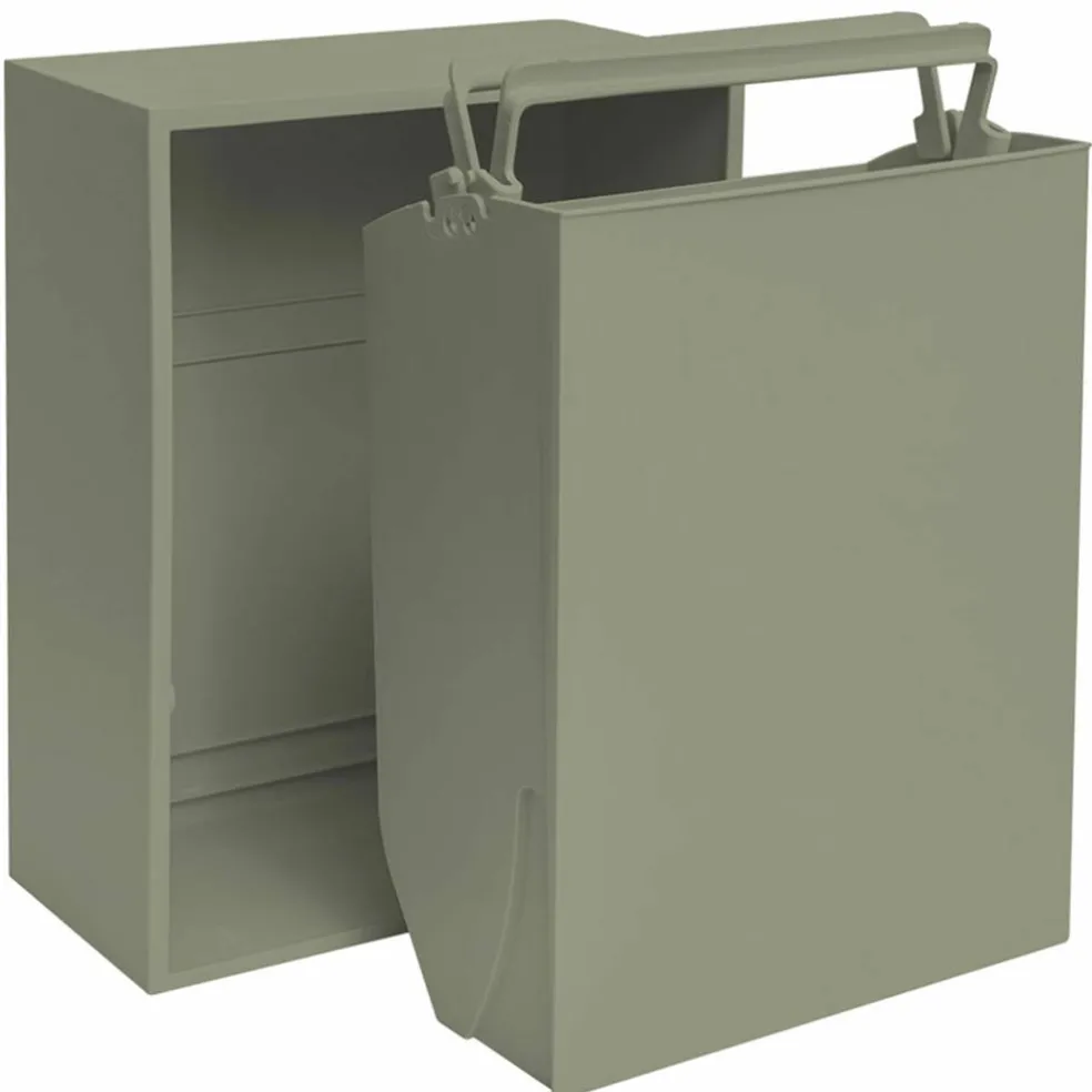 Recycling Box 12 liter, silver cloud grey