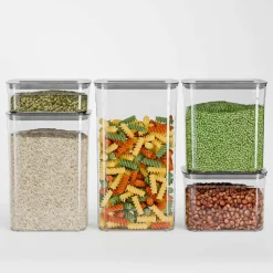 Rektangulære Oppbevaringsbokser 5-pack