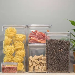 Rektangulære Oppbevaringsbokser 5-pack