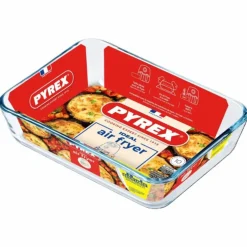 Rektangulær ildfast form 20 cm