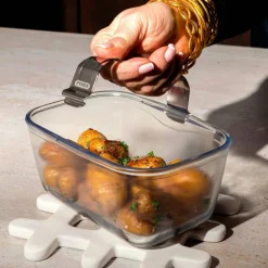 Rektangulær ildfast form 19 cm