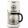 Retro kaffetrakter 1,5 l, ivory