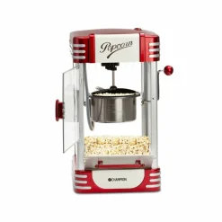 Retro popcornmaskin XL, rød metallic
