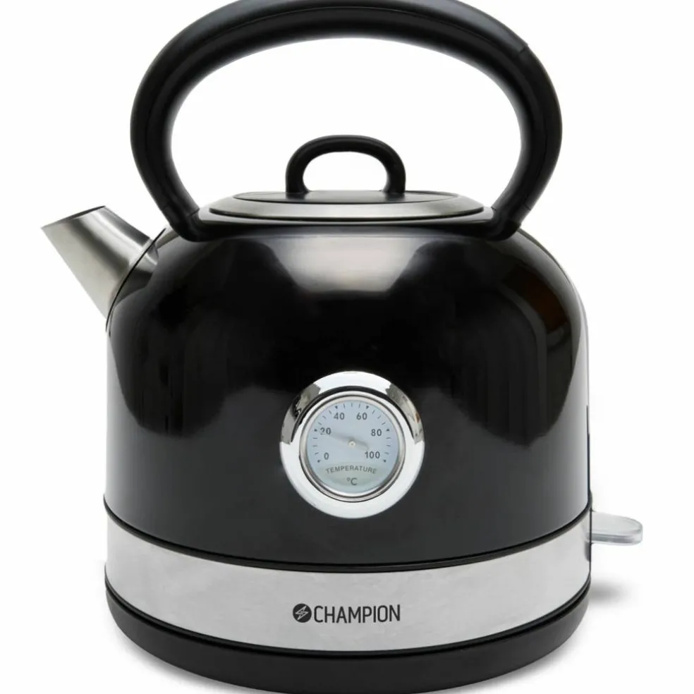 Retro vannkoker 1,7 liter, svart