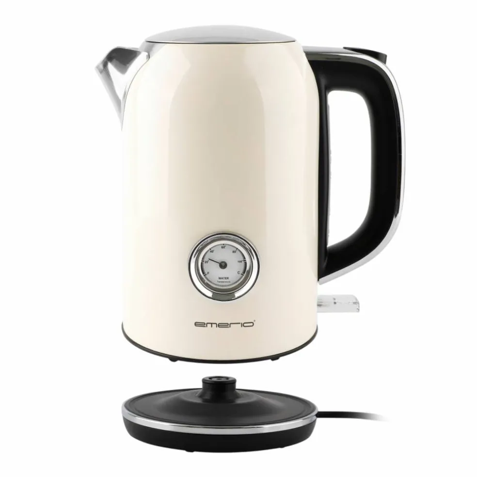 Retro vannkoker 1,7 l – ivory