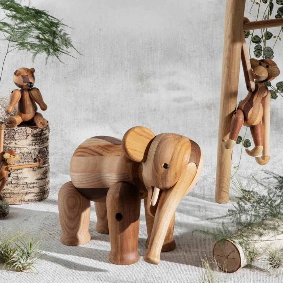 Reworked Anniversary elefant stor, 17x28x21 cm