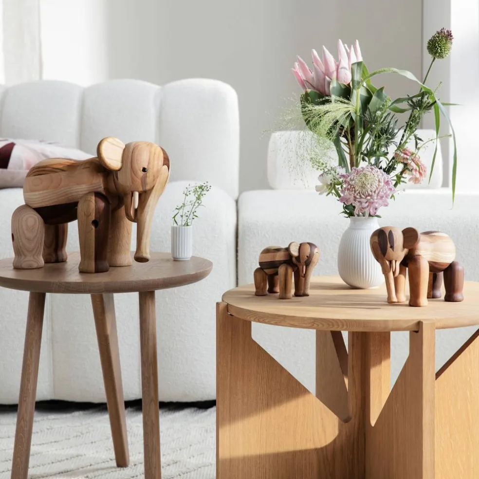 Reworked Anniversary elefant stor, 17x28x21 cm