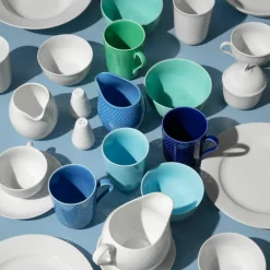 Rhombe Color krus med håndtak 33 cl, gul