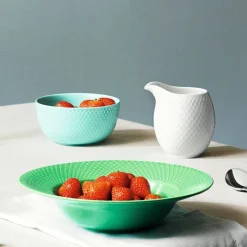 Rhombe Color Pastatallerken 24,5 cm Grønn