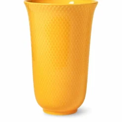 Rhombe Color vase, 20 cm, gul