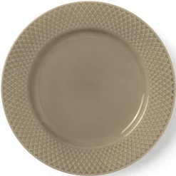 Rhombe Earth frokosttallerken 23 cm, clay