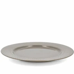 Rhombe Earth middagstallerken 27 cm, clay
