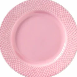 Rhombe frokosttallerken 21 cm Rosa