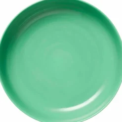 Rhombe serveringsskål Ø28 cm, grønn