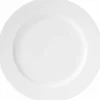Rhombe Tallerken 27cm Hvit, Lyngby Porselæn