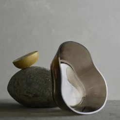 Ripe – stor skål, brun