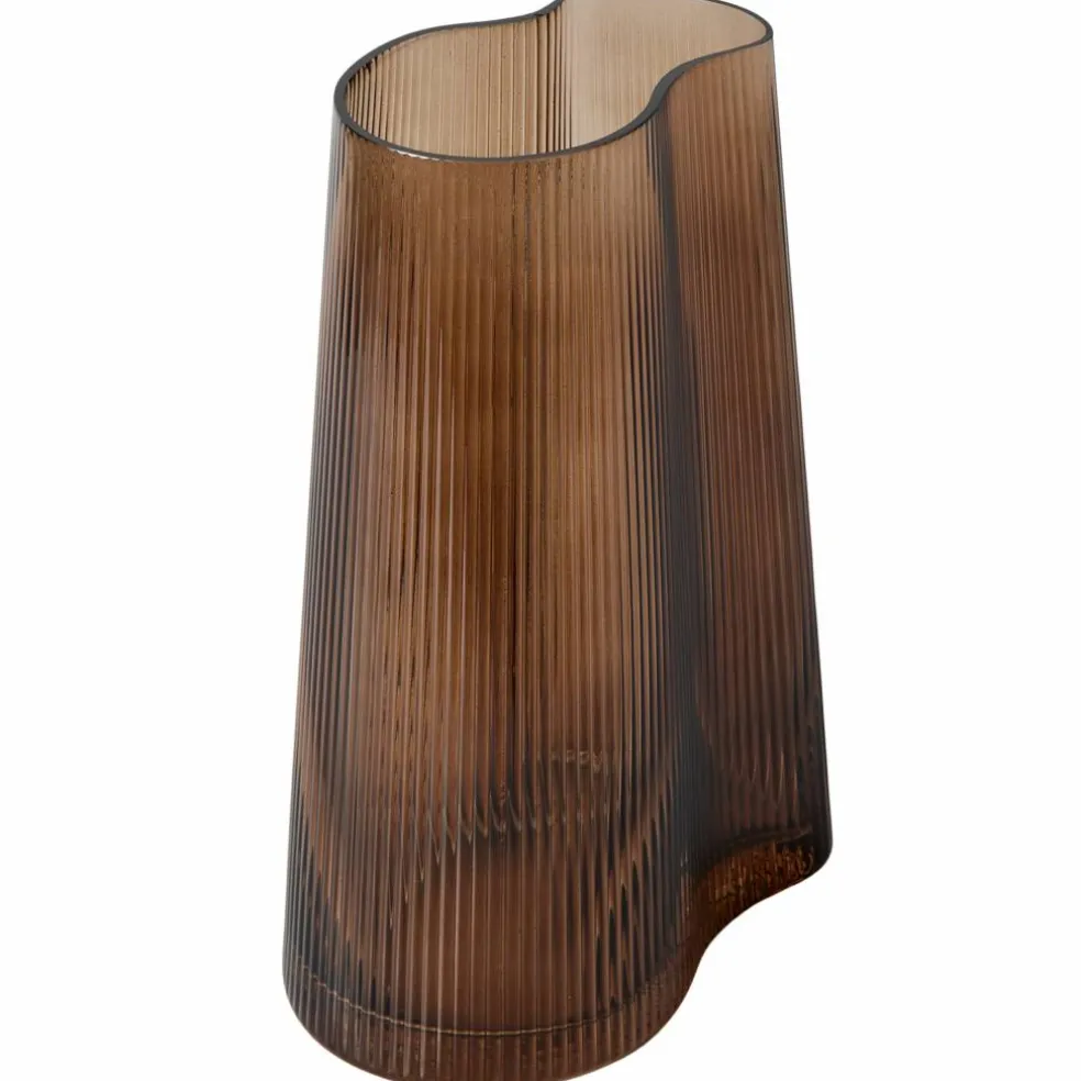 Ripe vase 26 cm, brun