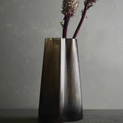Ripe vase 26 cm, brun