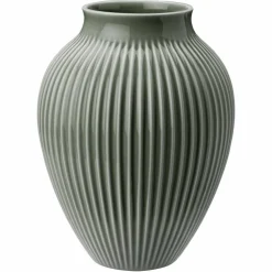 Ripple Celadon Vase 20 cm, grønn