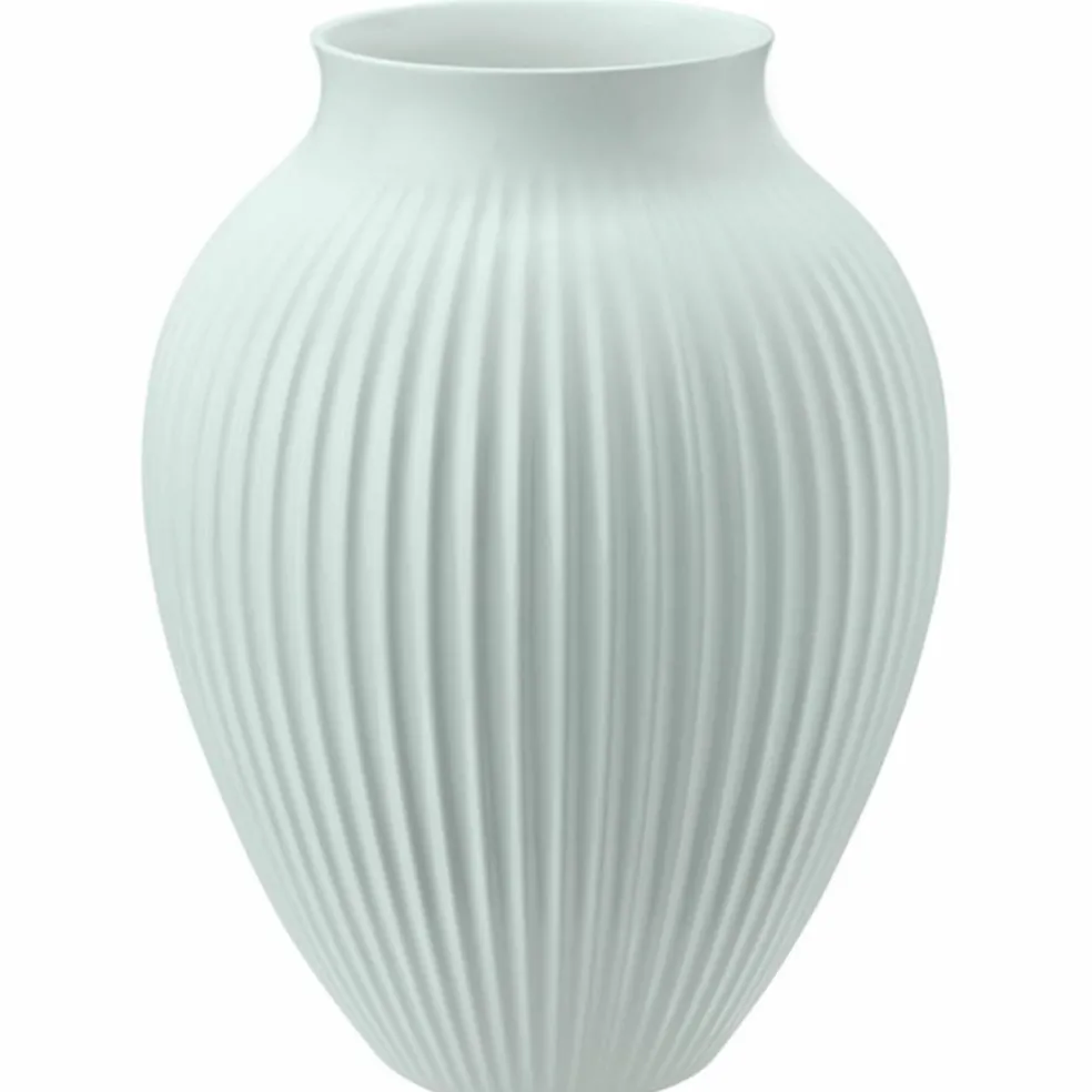 Ripple vase 27 cm, matt dark blue