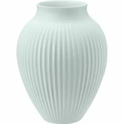 Ripple vase 20 cm, matt ice blue