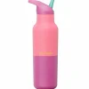 Rise Classic drikkeflaske med sportslokk 473 ml, Pink Lemonade Kaleidoscope