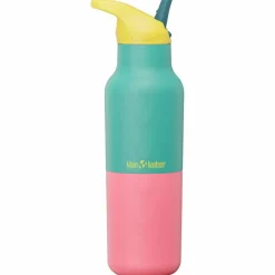Rise Classic drikkeflaske med sportslokk 473 ml, Orchid Kaleidoscope