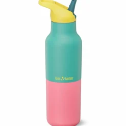 Rise Classic drikkeflaske med sportslokk 473 ml, Orchid Kaleidoscope