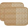 Rita bordbrikke 35 x 45 cm 2-pakning, beige