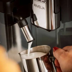 Rivelia EXAM440.55.W Helautomatisk kaffemaskin, hvit