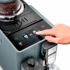 Rivelia Helautomatisk kaffemaskin, hvit & 2 stk kaffebønner DLSC600