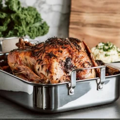 Roaster langpanne med rist 35,5x26 cm