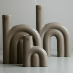 Rope vase, small, dust