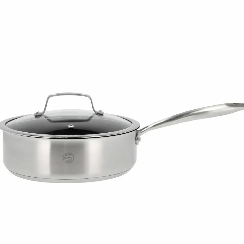 Roya traktørpanne 24 cm, rustfritt stål