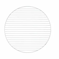 Rund grillrist 54,5 cm, rustfritt stål