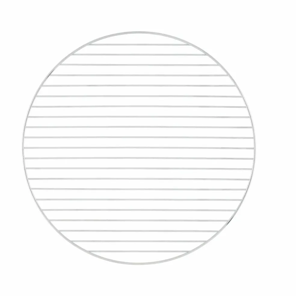 Rund grillrist 43,5 cm, rustfritt stål