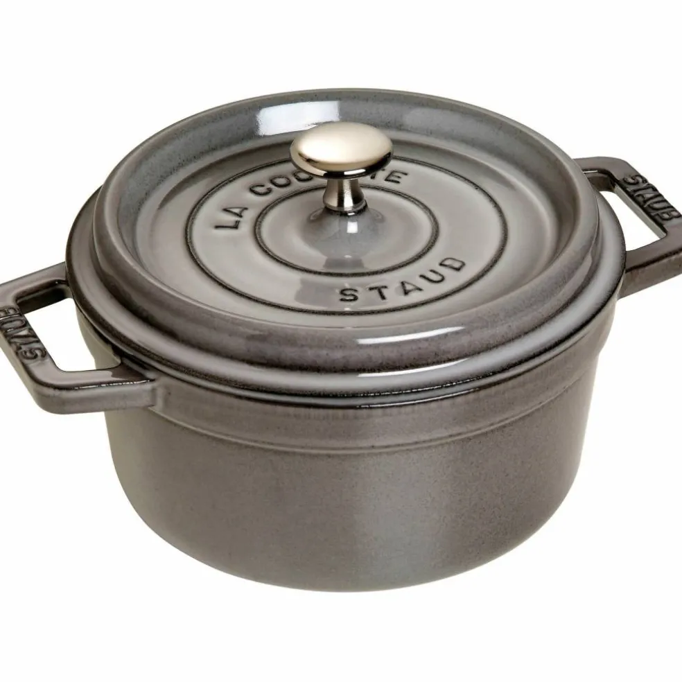 Rund Gryte 22 cm 2,6 liter Basilikumgrønn