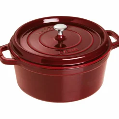 Rund Gryte 28 cm 6,7 liter Svart
