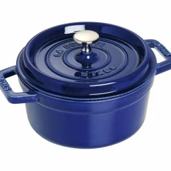 Rund Gryte 22 cm 2,6 liter Svart