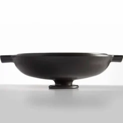 Rund gryte, mørkegrå