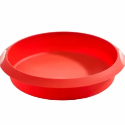 Rund kakeform 20 cm, rød